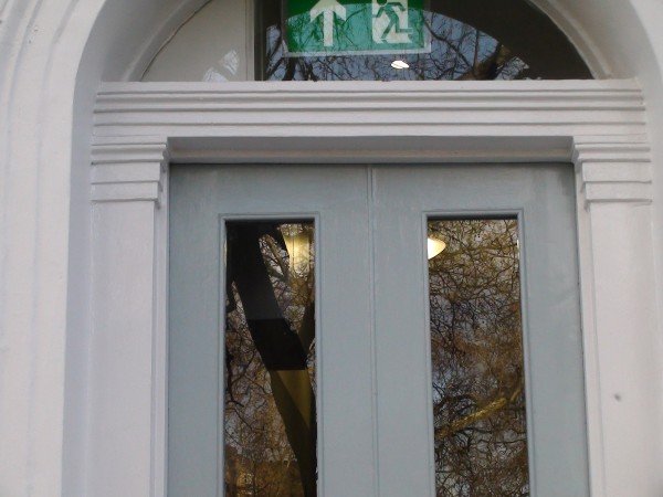 The doors as they have been retained at No.31